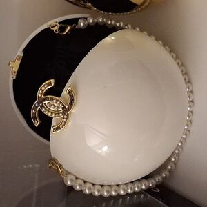 2016 CHANEL Bundle White, Gold, and Black Spheres Handbags